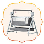 Baby Crib cradle and Swing