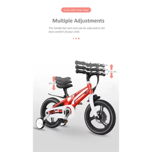 StarAndDaisy 16inch Premium Sporty Bicycle for Kids - 16T Cycle Black - Image 3