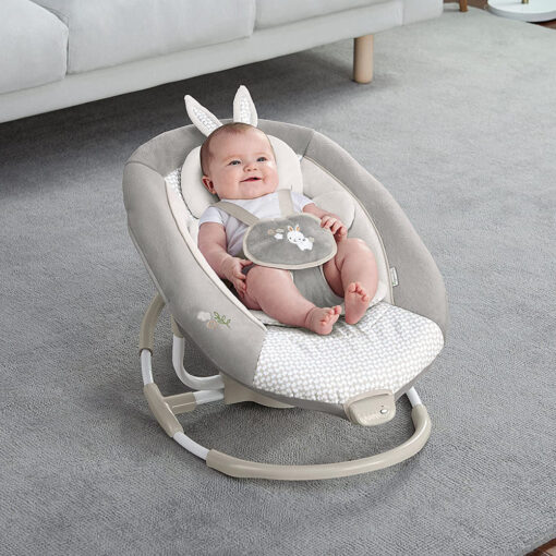 [Refurbished] StarAndDaisy Ingenuity Convertible Electric Swing Cradle - Lights, Toys and Music - Rotatable Seat - Premium Built Electric (Grey) (Age: 0-24month 10847/1088) - Image 3