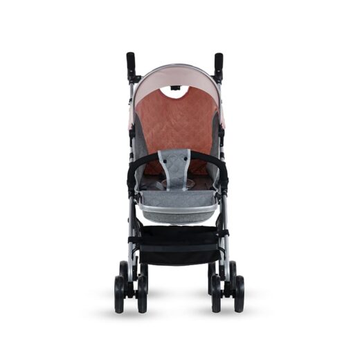 [Refurbished] StarAndDaisy Urban Travel-Freindly Lightweight Easy Fold Compact Travel Stroller for mom on Wheels (Silver) - Image 7