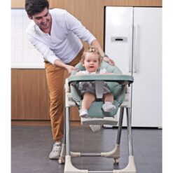 Adjustable Height Toddler Booster Seat for Growing Children