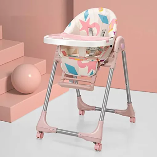 Buy Baby Eating Chair / Booster Seat Adjustable Portable (Graffiti Pink)