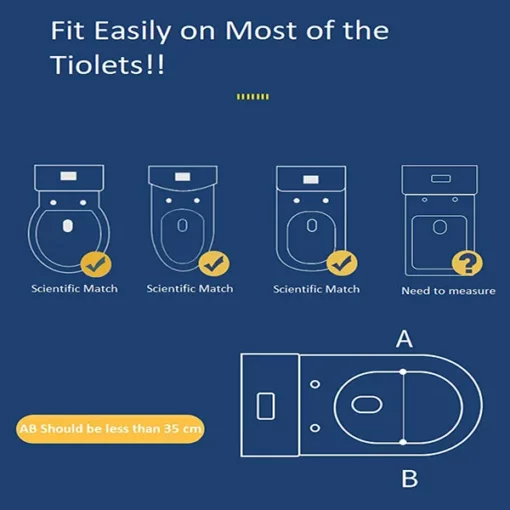 StarAndDaisy Baby Potty Training Toilet Seat - Stair Style [Blue] - Image 2