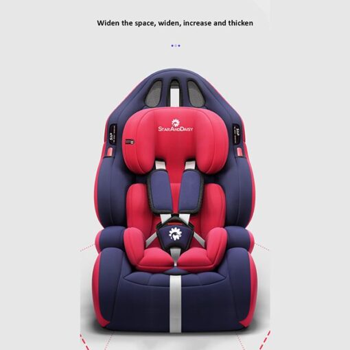 [Refurbished] StarAndDaisy Car Seat COMFORT UP, Booster Child Seat, with 5 Point Harness, SIP, Adjustable Headrest, for Toddlers, Infant, Group 1/2/3, 9-36 Kg, Up to 12 Years, Safety Certificate ECE R44/04 [Red] - Image 14