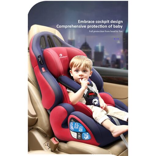 [Refurbished] StarAndDaisy Car Seat COMFORT UP, Booster Child Seat, with 5 Point Harness, SIP, Adjustable Headrest, for Toddlers, Infant, Group 1/2/3, 9-36 Kg, Up to 12 Years, Safety Certificate ECE R44/04 [Red] - Image 19