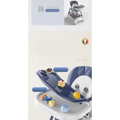 [Refurbished] StarAndDaisy Premium Luxury High Chair (Pink) - Image 7