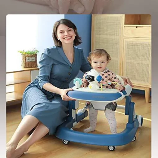 [Refurbished] StarAndDaisy Premium Multifunctional Walker with Toy Tray (Grey) - Image 3