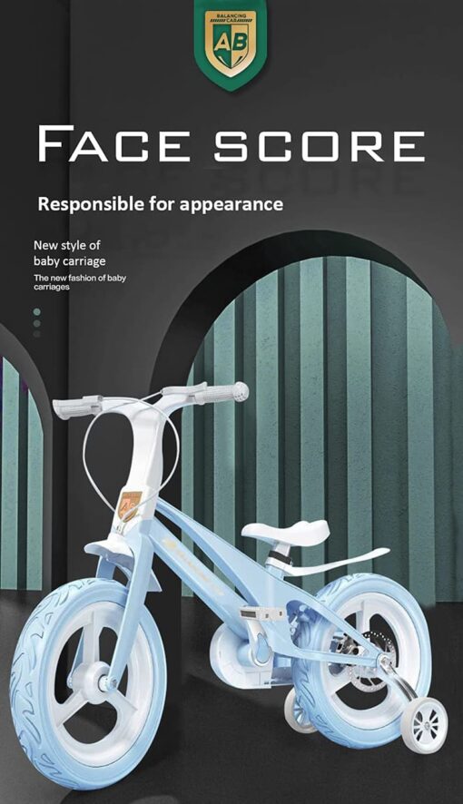 [Refurbished] StarAndDaisy Best AB Balancing Kids and Children Cycle, Tricycle 16 T Baby Cycle for Boys & Girls (Blue) - Image 5