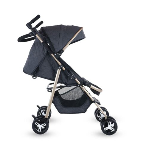 StarAndDaisy Urban Travel-Freindly Lightweight Easy Fold Compact Travel Baby & Kids Stroller, Pram & Buggy, Pushchair for mom on Wheels (Black) - Image 7