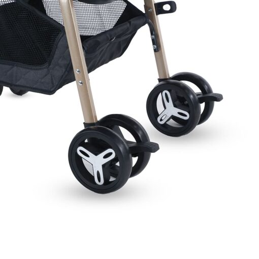 StarAndDaisy Urban Travel-Freindly Lightweight Easy Fold Compact Travel Baby & Kids Stroller, Pram & Buggy, Pushchair for mom on Wheels (Black) - Image 10