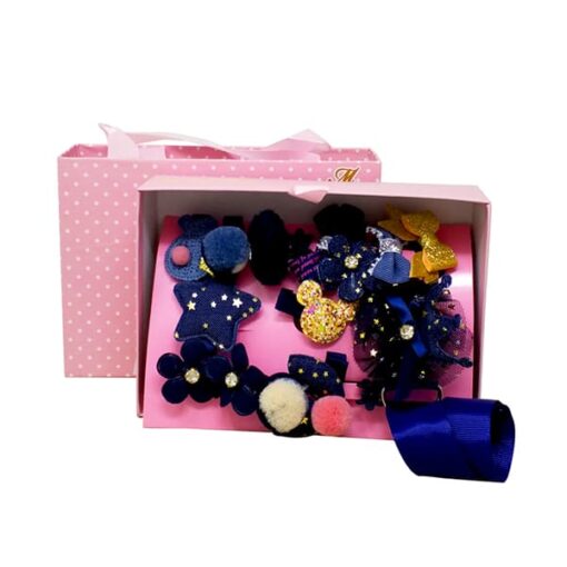 StarAndDaisy Ribbon / Hair Clips / Rubber Bands (Blue) - Image 4