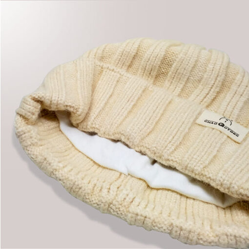 StarAndDaisy Kids Winter Cap (Upto 4 years kids - Citrine White) - Image 2