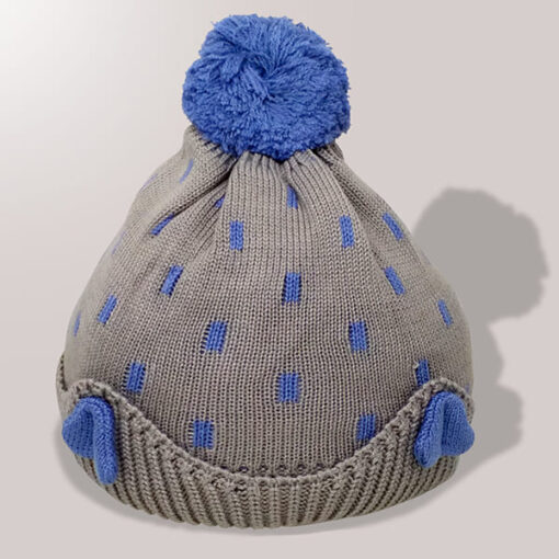 StarAndDaisy Kids Winter Cap (Upto 4 years kids - Malta Grey)