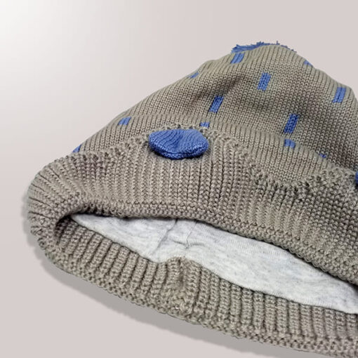 StarAndDaisy Kids Winter Cap (Upto 4 years kids - Malta Grey) - Image 2