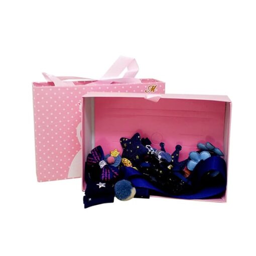 StarAndDaisy Ribbon / Hair Clips / Rubber Bands (Blue) - Image 3