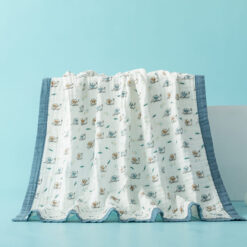 Organic Muslin Baby Blanket