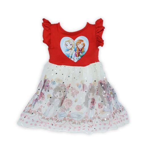 Red Cute Dolls Toddler Baby Girl Princesses Belle Dress