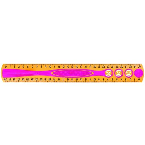 Maped Ruler 30cm Kidy’grip Inch Sleeve - Image 3