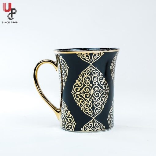 SND Homes Flower Series Fine Bone China Ceramics 300ml (Pack of 2) Bone China Coffee Mug  (330 ml, Pack of 2) - Image 2
