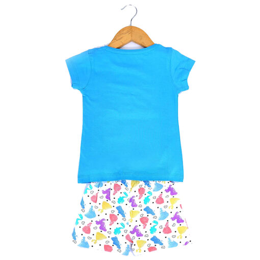 Baby Girl Dresses for Summer -  Disney Princess Ariel Printed T-shirt for Girls 100% Cotton Aged 2-6 Years - Image 3