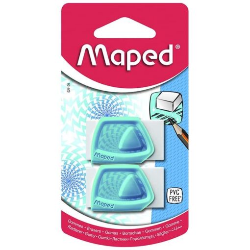 Maped Eraser Precision Pencil Case X2 Blister - Image 3
