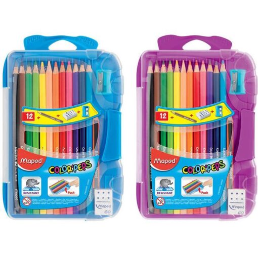 Maped Color'peps Color Pencil Set 12 + Accessories - Image 4