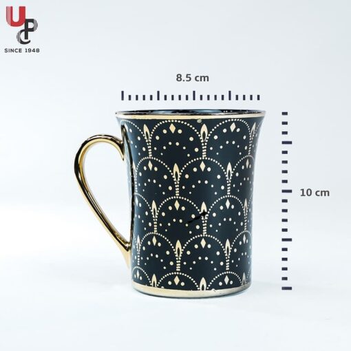 SND Homes Flower Series Fine Bone China Ceramics 300ml (Pack of 2) Bone China Coffee Mug  (330 ml, Pack of 2) - Image 3