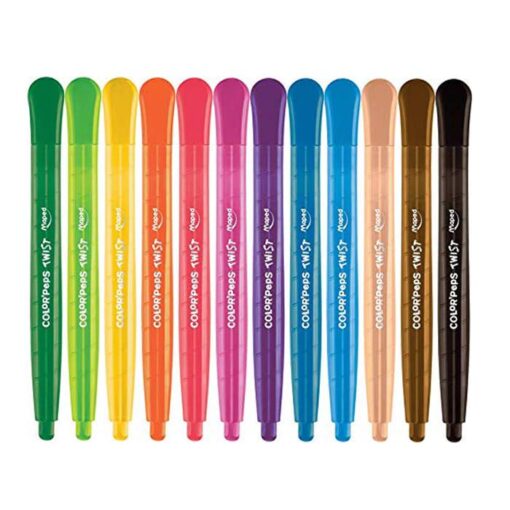 Gel Crayon Color Peps X12 Plastic Box - Image 2