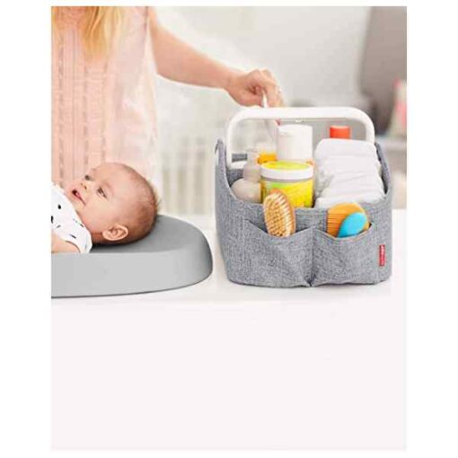 Skip Hop Light Up Diaper Caddy, Grey, 1 Count (Pack of 1) (304300) - Image 6