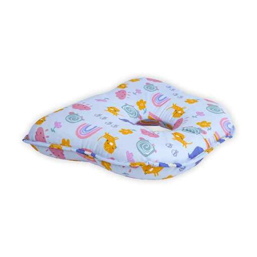 StarAndDaisy Memory Foam Baby Head Shaping Pillow for Preventing Flat Head Syndrome, 0+ Years, 26 cm X 21 cm X 4 cm (Bambi & Friends) - Multicolor - Image 2