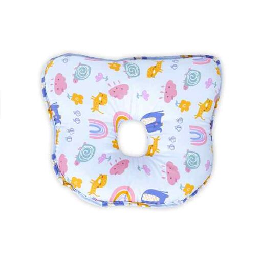 StarAndDaisy Memory Foam Baby Head Shaping Pillow for Preventing Flat Head Syndrome, 0+ Years, 26 cm X 21 cm X 4 cm (Bambi & Friends) - Multicolor - Image 5