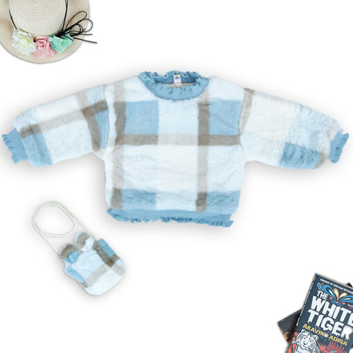Woolen Sweater Regular fit Full Sleeves For 1-5 Years Kids - Image 2