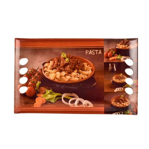 SND Homes Premium Melamine Break Resistant Serving Tray Set Shape-Royal Modern Designs (Set of 3 - S, m, L)