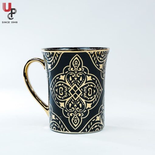 SND Homes Flower Series Fine Bone China Ceramics 300ml (Pack of 2) Bone China Coffee Mug  (330 ml, Pack of 2) - Image 2