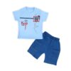Blue T-shirts & Shorts ComboVVVVVVVVVVVVVVVVVVVVVV