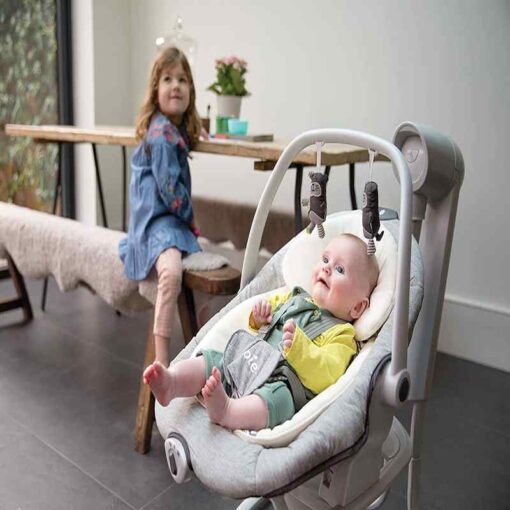 Joie Serina 2 in1 Portable Rocker and Swing (Birth to 13kg) - Image 8