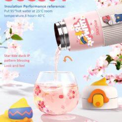 pink cute water bottles