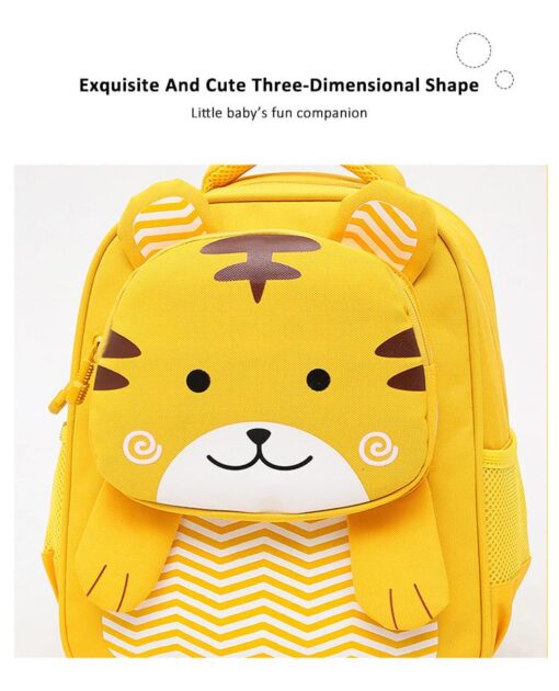 StarAndDaisy Backpack for Toddlers, Boys and Girls, school bag. Perfect Size for School and Travel, BPA-Free,  Light weight, lion bag (Green) - Image 6
