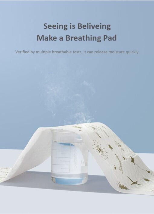 StarAndDaisy Disposable dry sheet for baby, Bed Pads Underpads for Adults, Children, High Absorbency Dry Sheet for newborns. Bedwetting (Size: 60 x 45 cm) - Image 6
