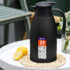 StarAndDaisy Stainless Steel Thermal Triple Wall Vacuum Insulated Flask Insulation Thermos 2 Litre (Black)