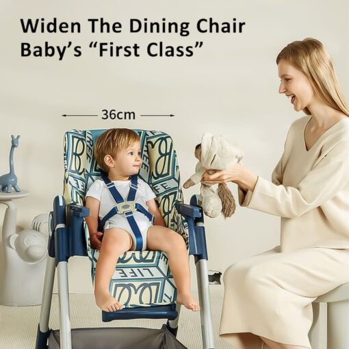 StarAndDaisy Feeding High Chair for Baby with Height Adjustment for 6 Months to 5 Years Boys Girls - Image 2