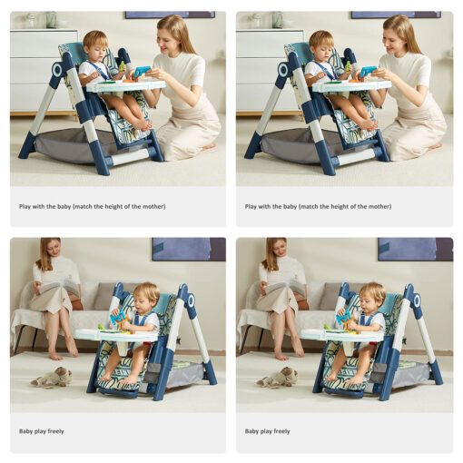 StarAndDaisy Feeding High Chair for Baby with Height Adjustment for 6 Months to 5 Years Boys Girls - Image 7