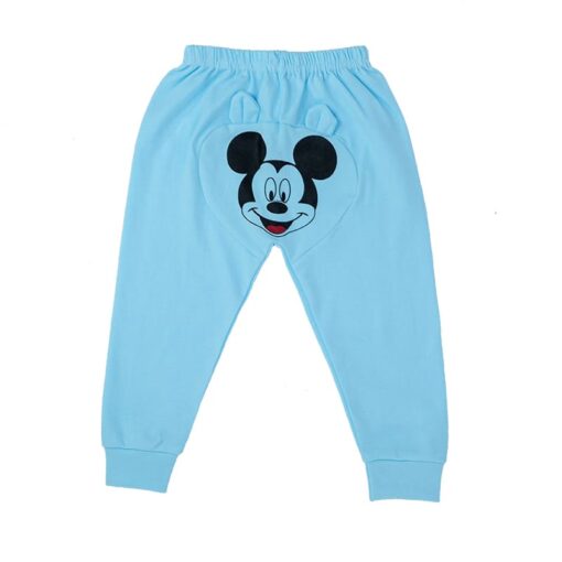 Mickey Mouse printed Night Suit Wear Light Blue