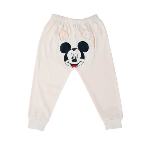 Mickey Mouse printed Night Suit Wear Light Orange