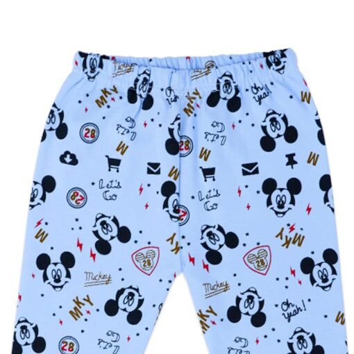 Mickey Mouse printed Night Suit Wear Dark Blue - Image 2