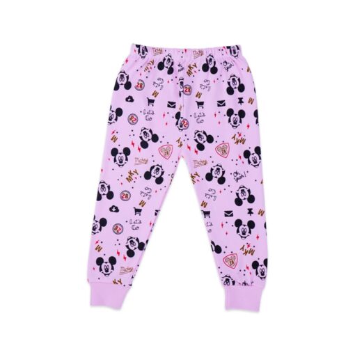 Mickey Mouse printed Night Suit Wear pink - Image 3
