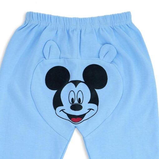 Mickey Mouse printed Night Suit Wear Blue - Image 3