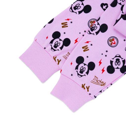 Mickey Mouse printed Night Suit Wear pink - Image 4