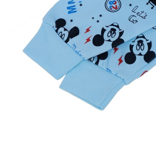 Mickey Mouse printed Night Suit Wear Blue - Image 4