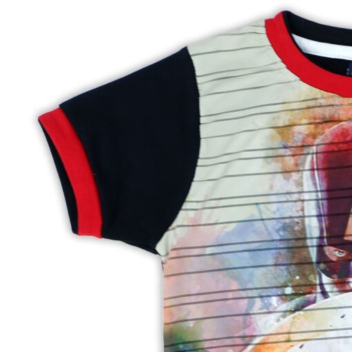 Marvel Printed T-shirt 100% COTTON for kids from 2years to 6years (Black) - Image 5